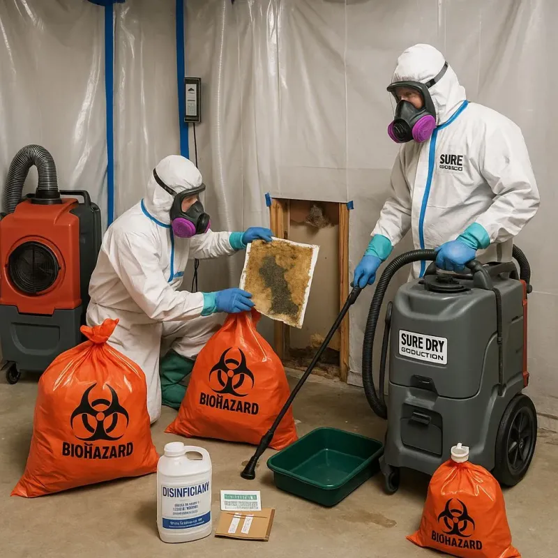 Contaminated Water Handling Protocols process in Poseyville, IN