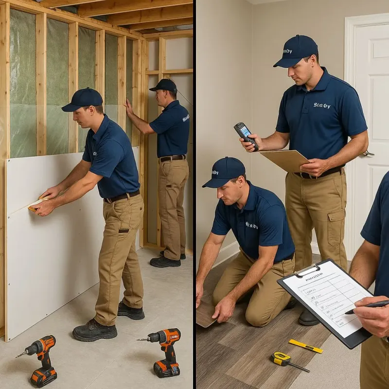 Repairs and Reconstruction process in Poseyville, IN
